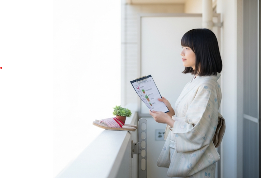 そもそもベランダに何を置いてはいけないか？
